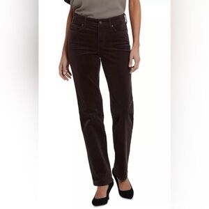 Chocolate Brown Cords by NYJD - Sz 2 Petite